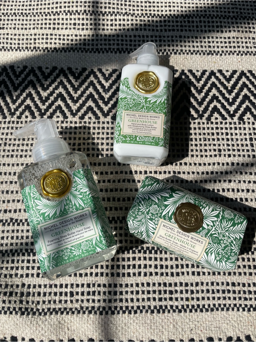 Michel Design Works greenhouse hand care set